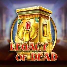 Slots logo of Legacy of Dead from Play'n GO at Otto Casino