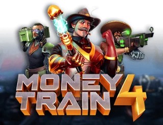 Money Train 4 slot logo by Relax Gaming at Otto Casino