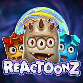 Reactoonz by Play'n GO, showcased at ottocasino-suomi.com – game logo